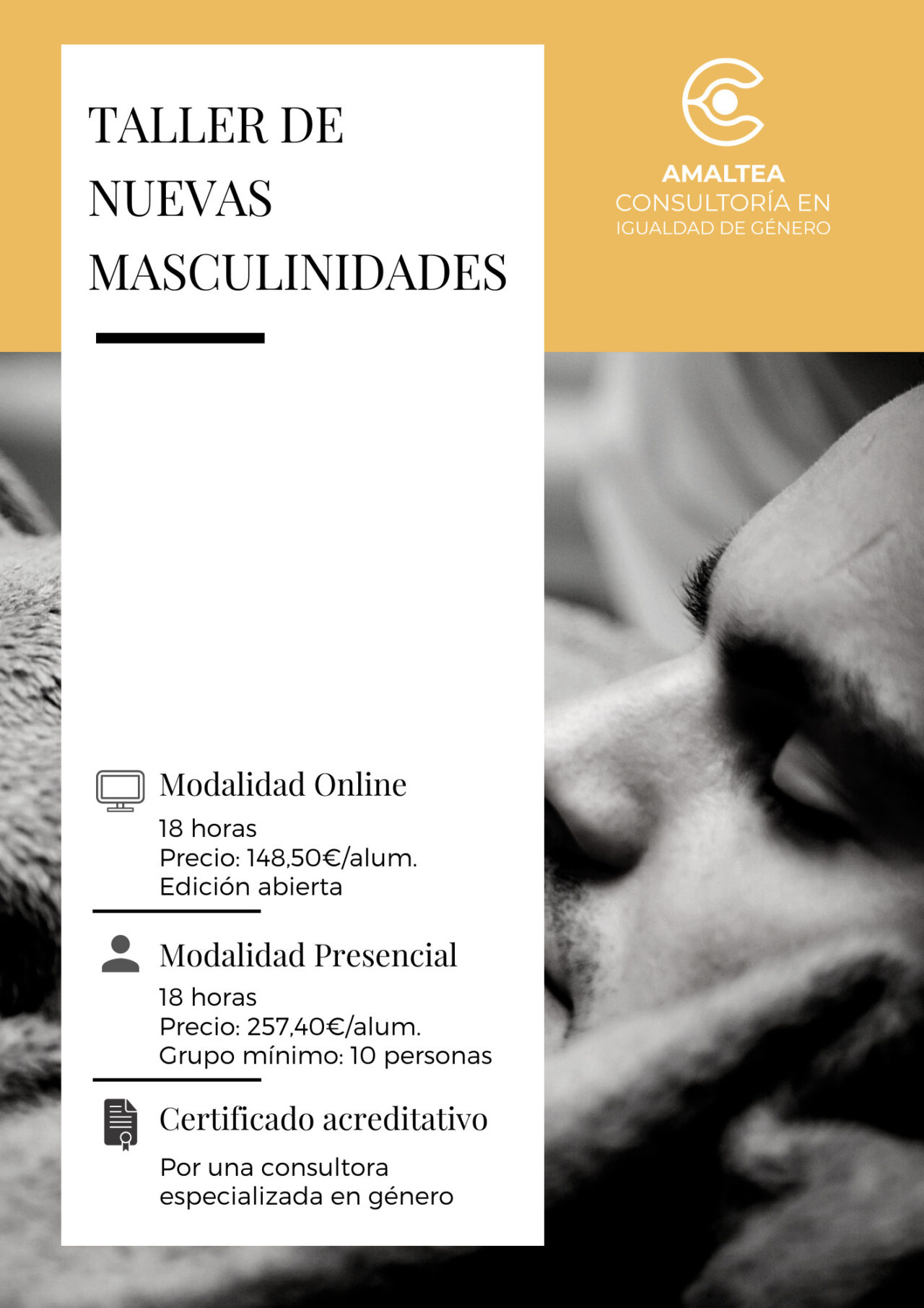 Curso De Nuevas Masculinidades Formación Igualdad